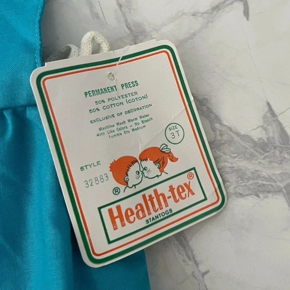Vintage Healthtex Overalls NWT | Girls 3T  Blue - Picture 5 of 5